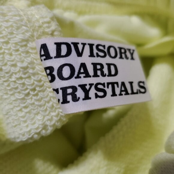 NWT ADVISORY BOARD CRYSTALS Abc 123 WOMEN SWEATSHORTS Sulphur yellow - Picture 4 of 10